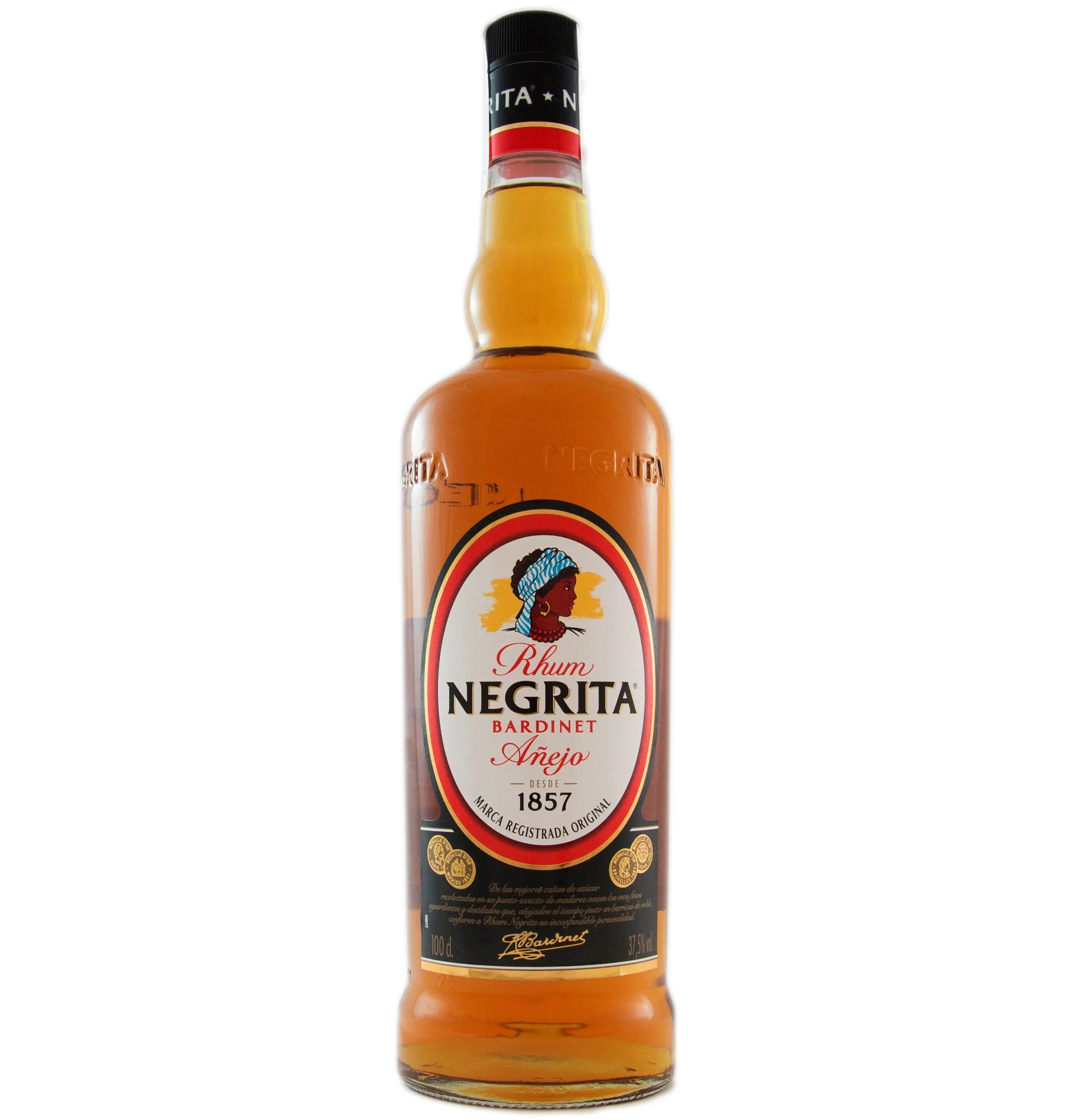 
Ron Negrita 1,00 Litro 37,5% (I) 1.00 L. 