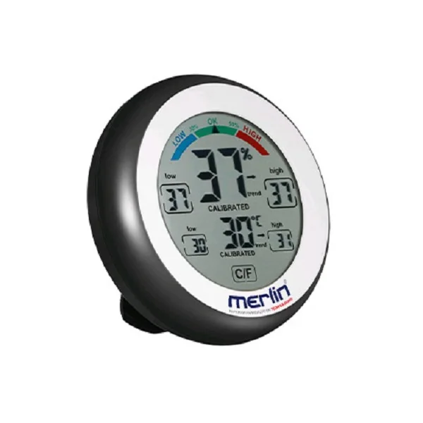 Лучшие продажи неинвазивный Мерлин TH-C термо-гигрометр измеряет % RH хорошо сохраняет температуру и относительную влажность окружающей среды подходит для работников