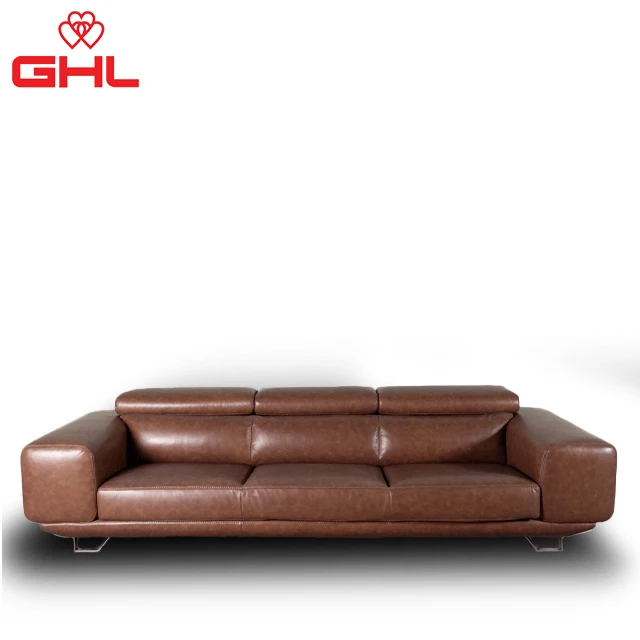  Аутентичные дома мебель для гостиной удобные и комфортные 4 дивана сделано из натуральной кожи