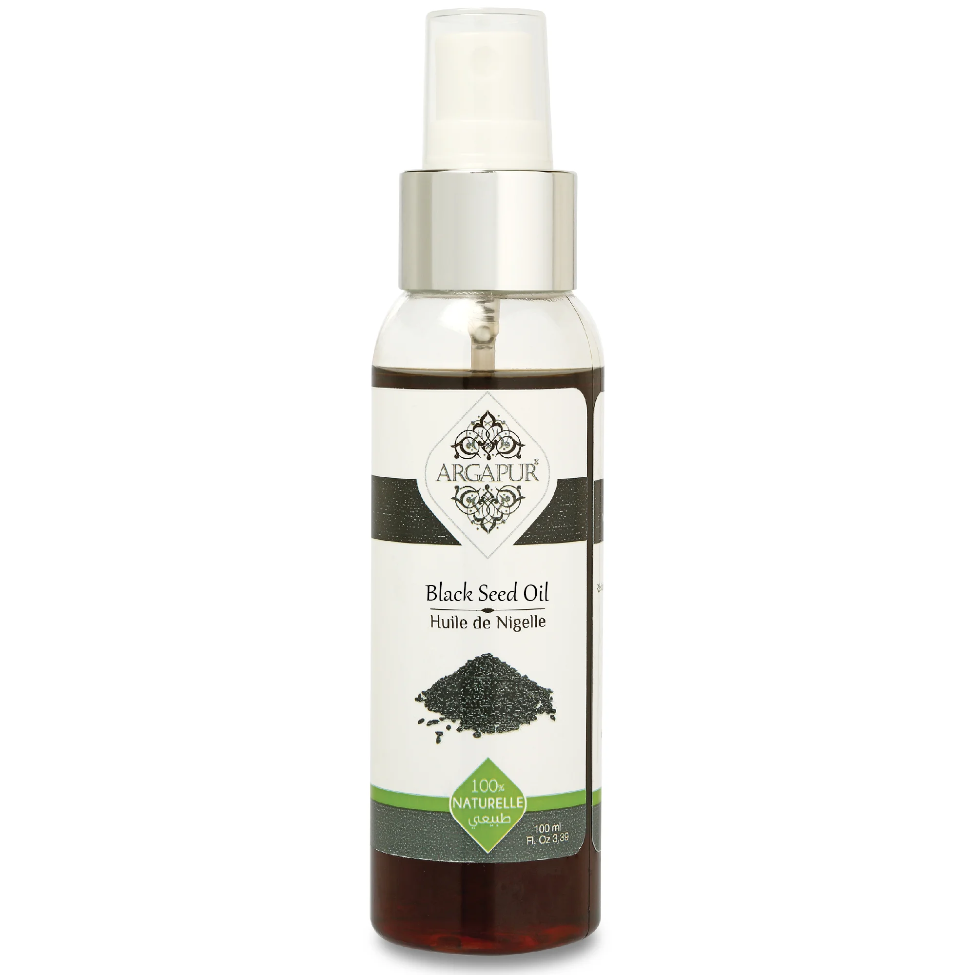 
100% Pure Organic Black Seed Hair grow essential oil 