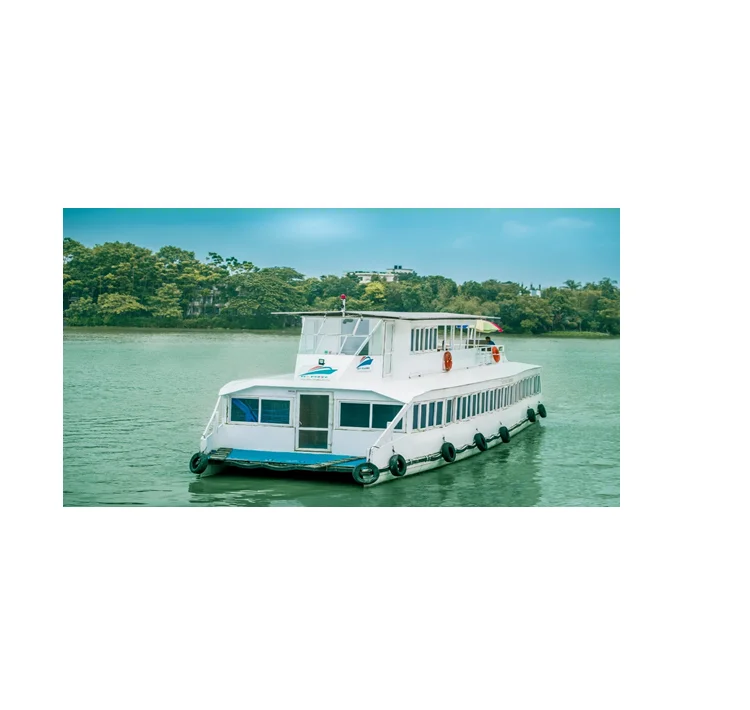 Small Passengers Vessel  Iron Electric Catamaran Vessel