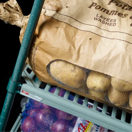 Well Built Anti-Corrosive Material Metro Erecta 5-Shelf Industrial Wire Shelving with Metroseal Green Epoxy