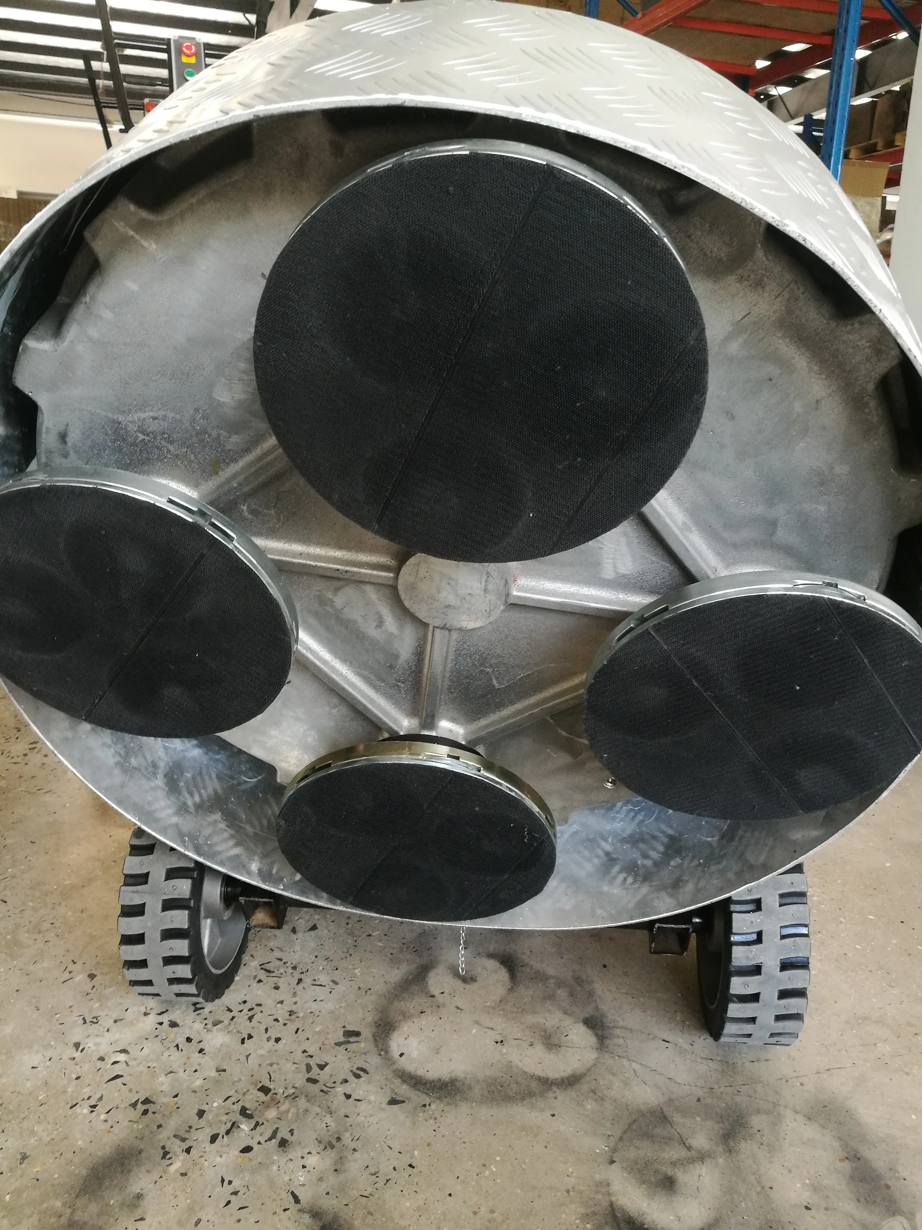 S750 220V/380V/480V 3 Phase Planetary Concrete Floor Grinder Marble Polisher