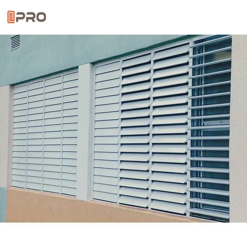 Factory High Quality Aluminum Sun Louver Window for House