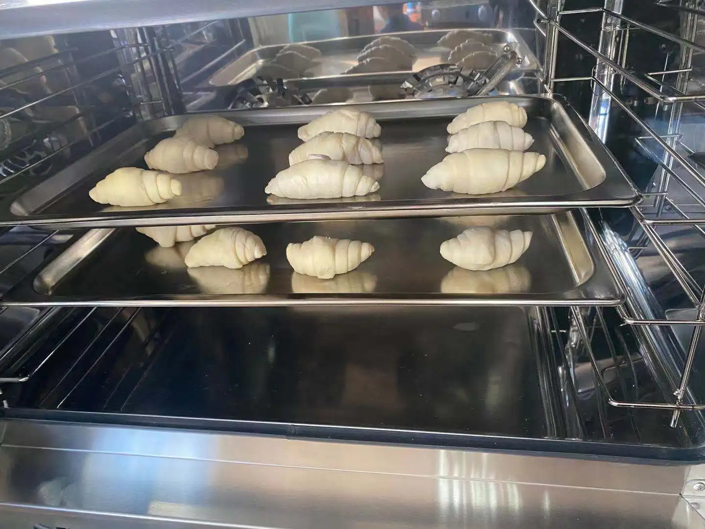 Комбинированная печь для выпечки комбинированная Пароварка 4 лотка для коммерческого кейтеринга или пекарни