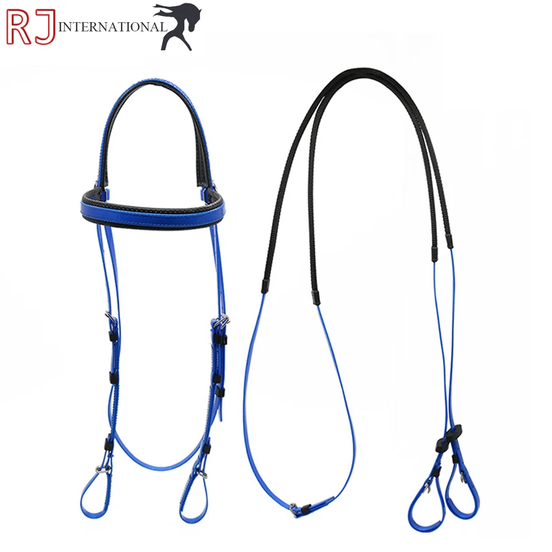 Leather bridle with Super Soft Padding and Embroidery Leather bridle / Horse Riding Equestrian Leather bridle