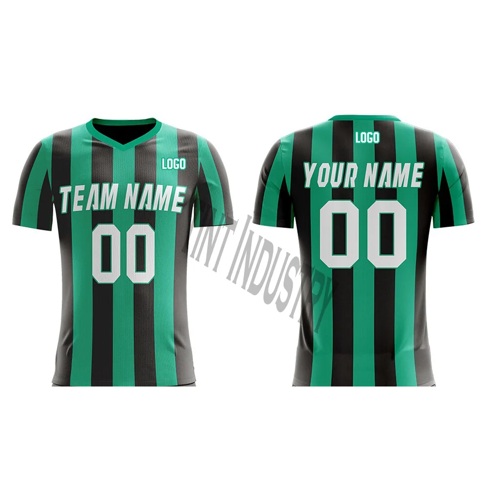 Team Wear Soccer Jersey Good Quality Latest Football Shirts New Design Sports for Men Customized Team Name Custom Desgin Adults