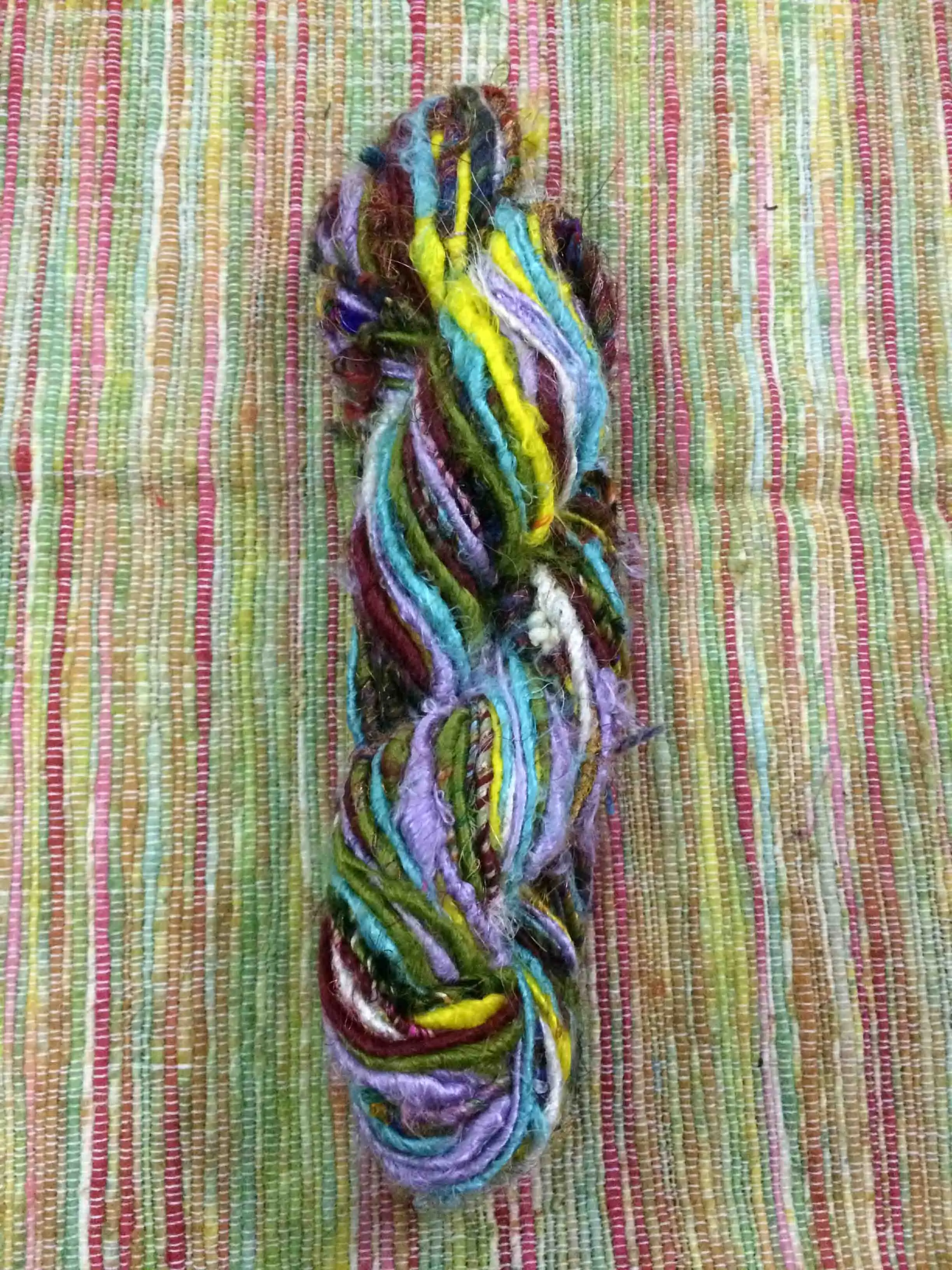 Sari Silk Yarns in Multi colours