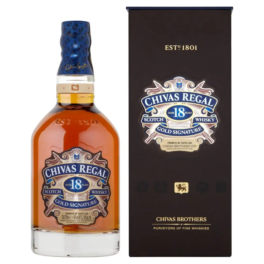 
Chivas Regal 18 years Blended Scotch Whisky 