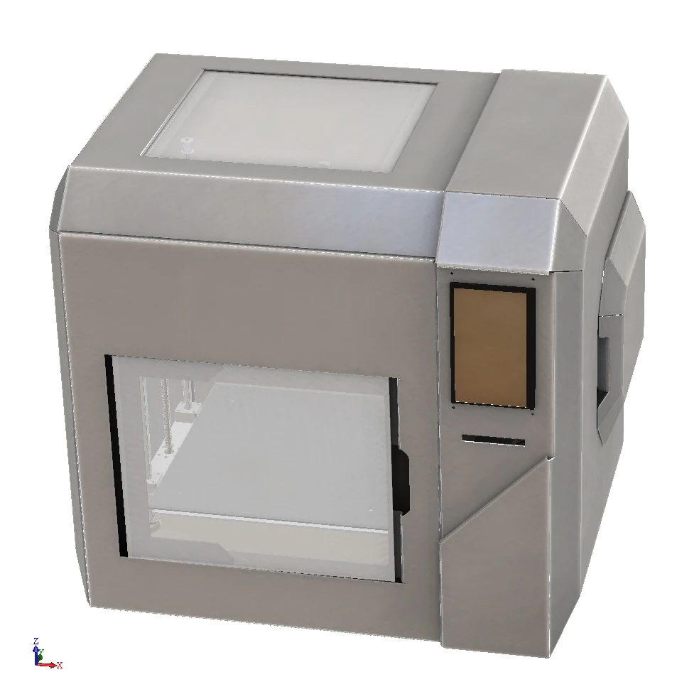 
Smart 3D Printer UNITEC, Hobby/Business Advanced Printing Technology, Low Cost PRO Device, Works with Different Material Types 