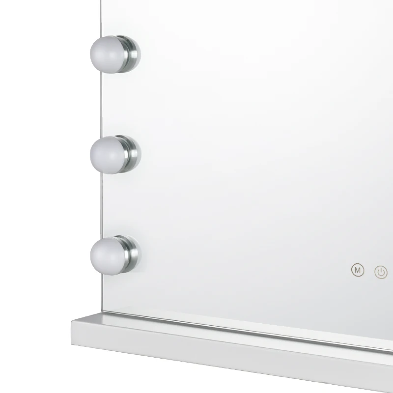 Производители макияжа 15 лампочек красота большой размер косметическое зеркало 58x46 см туалетное Голливуд с подсветкой Gmm2010