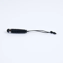 wholesale smooth writing mini shape smartphone touch pen with promotional phone strap