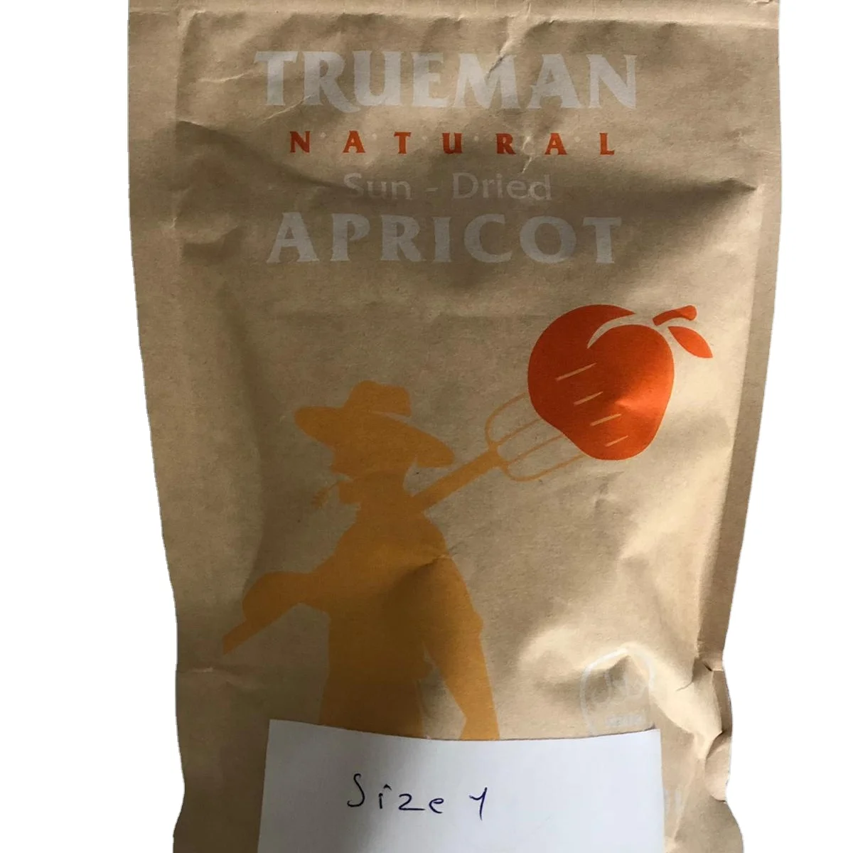 Natural sundried apricot size 1 250gr