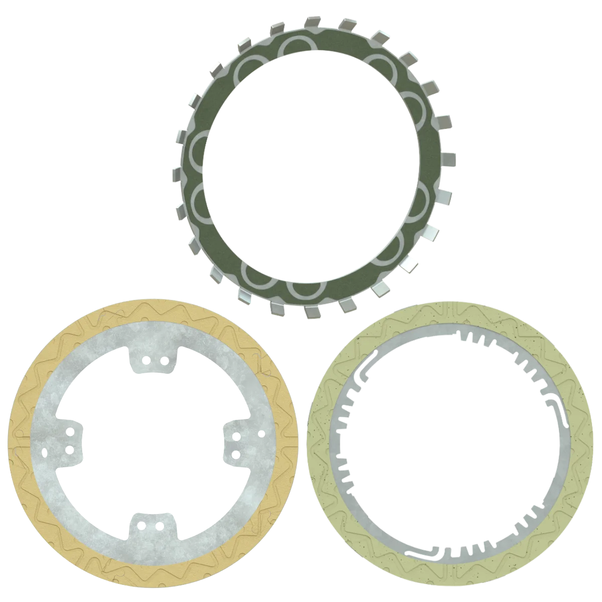 Friction Plates and Materials (torque converter spare parts)
