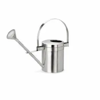 Новая классическая садовая кастрюля для полива цветов из нержавеющей стали декоративная дома и сада уличная