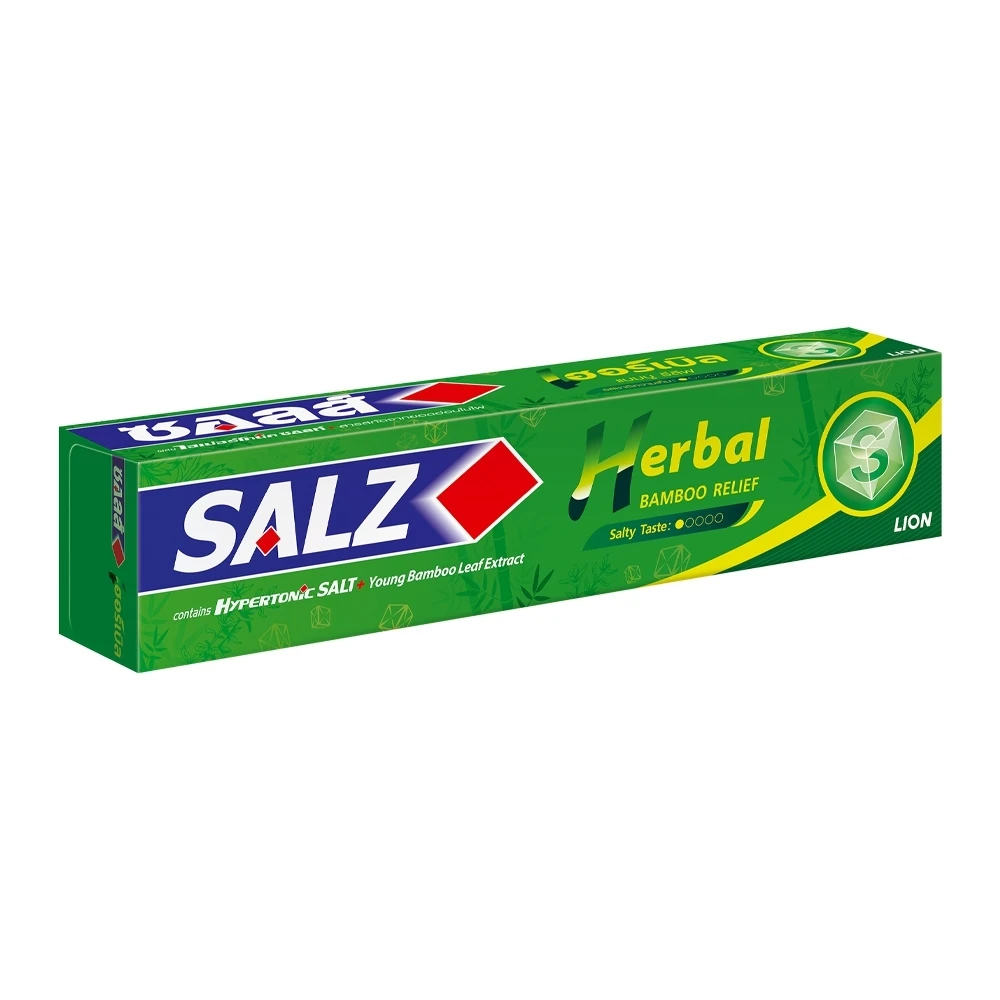 Best Price Herbal Anti-Cavity Basic Cleaning SALZ Toothpaste For Adult Sensitive Teeth