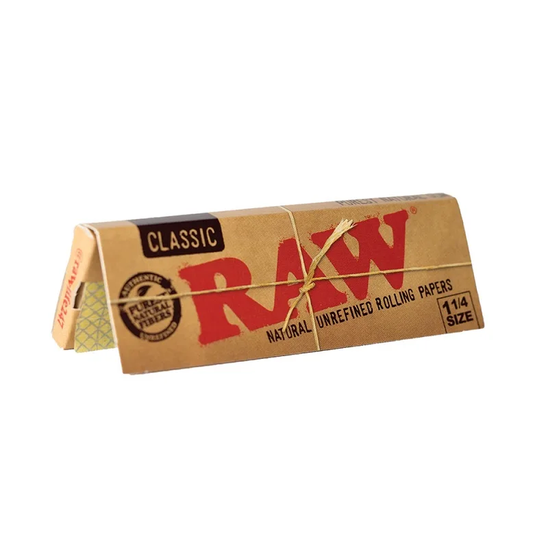 
Raw Organic Hemp King size Slim Rolling Smoking papers + 32 TIPS 