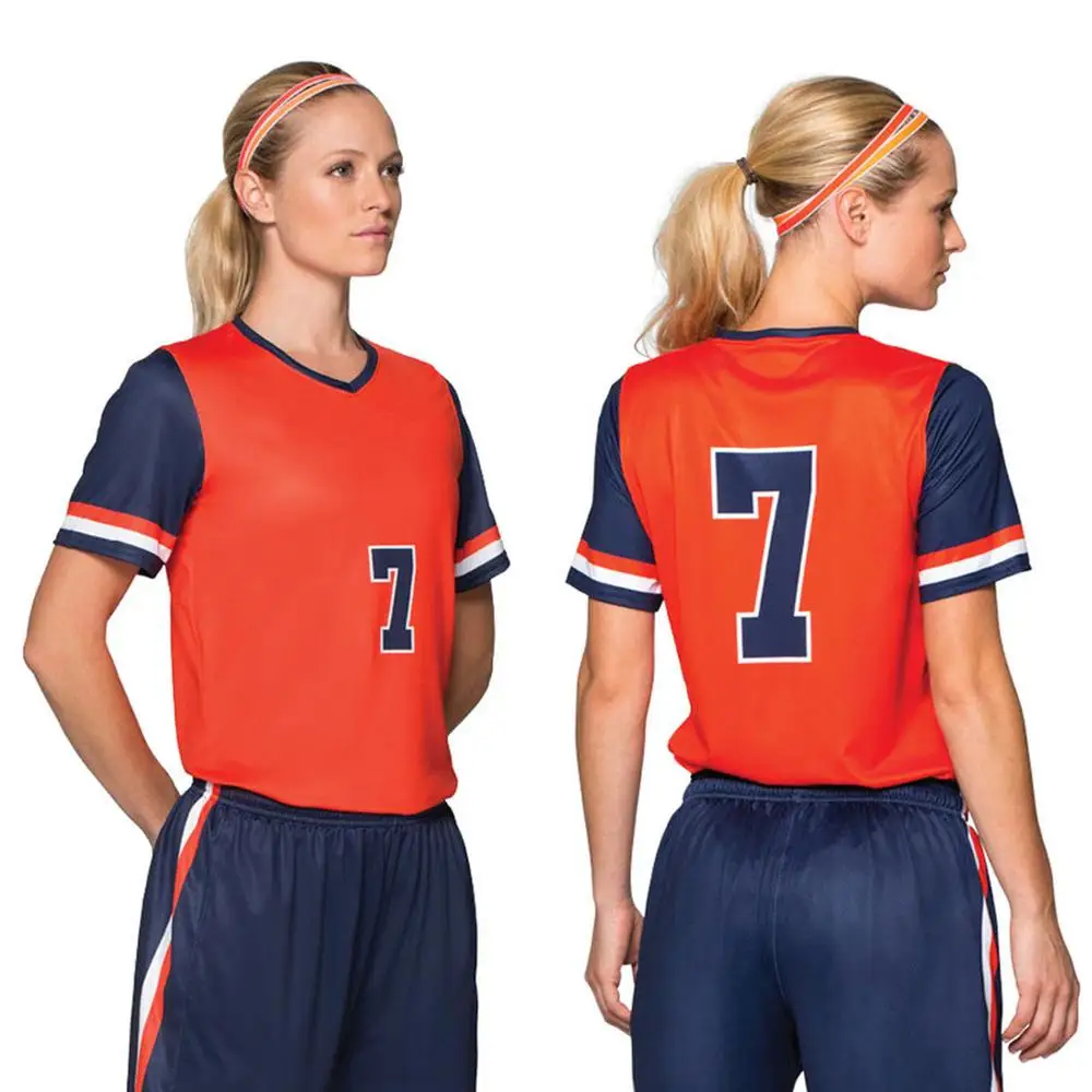 soccer football uniforms for women ladies high quality polyester custom fabric wholesale manufacturer supplier