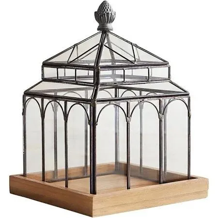 Whole sale floor stainless steel lantern with polish finishing with glass