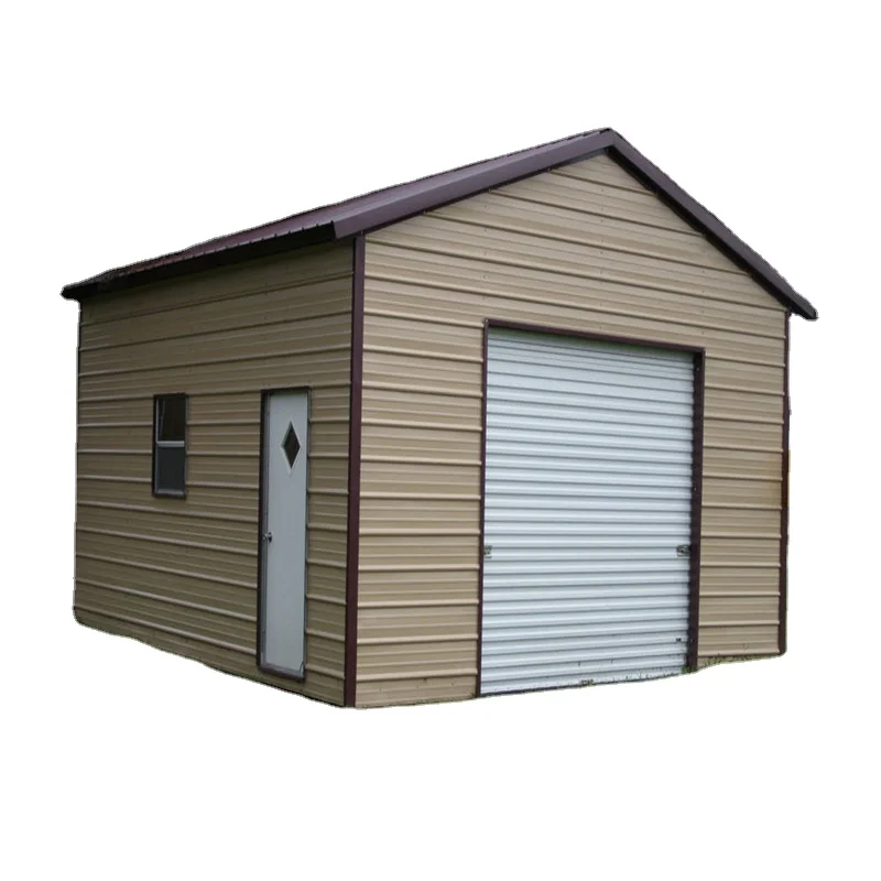 Waterproof steel structure prefab carport shed cars garage