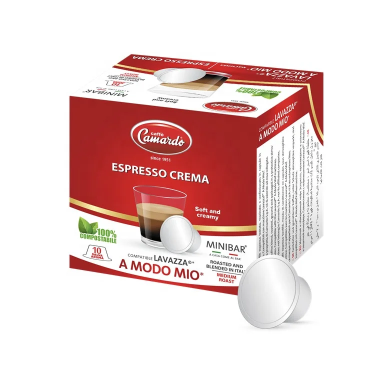  10 совместимых биоразлагаемых зерен эспрессо Crema Blend Cofee зерновые зерна кофе органические кофейные