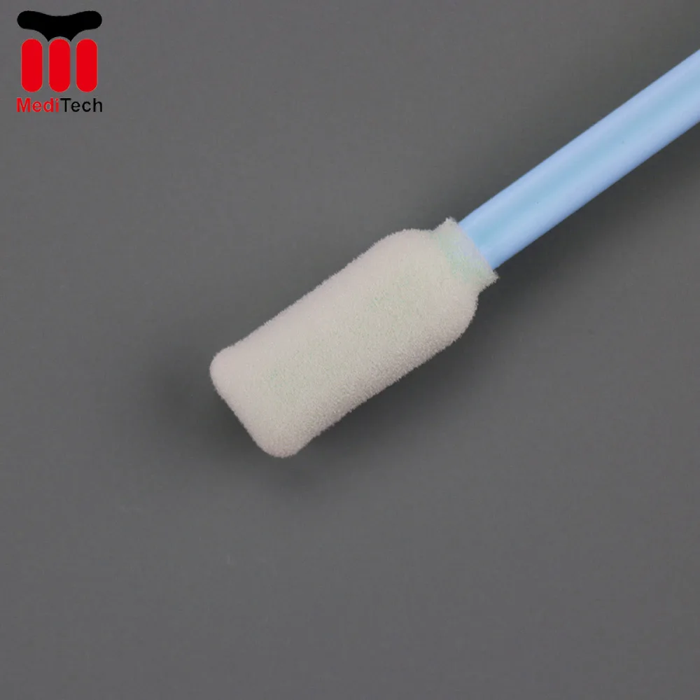 Customized 100 PPI Closed-cell Rectangular Head Polyurethane Foam Cleaning Swabs for Solvent Printer