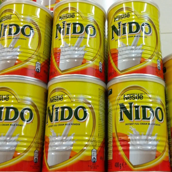 Сыпучий молочный порошок Nestle Nido 24x400