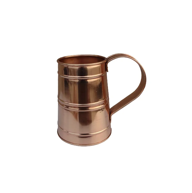 Copper Beer Stein Mug Stainless Steel Copper Plated 32 Oz Beer Mug Handcrafted Heavy Gauge Copper Beer Steins
