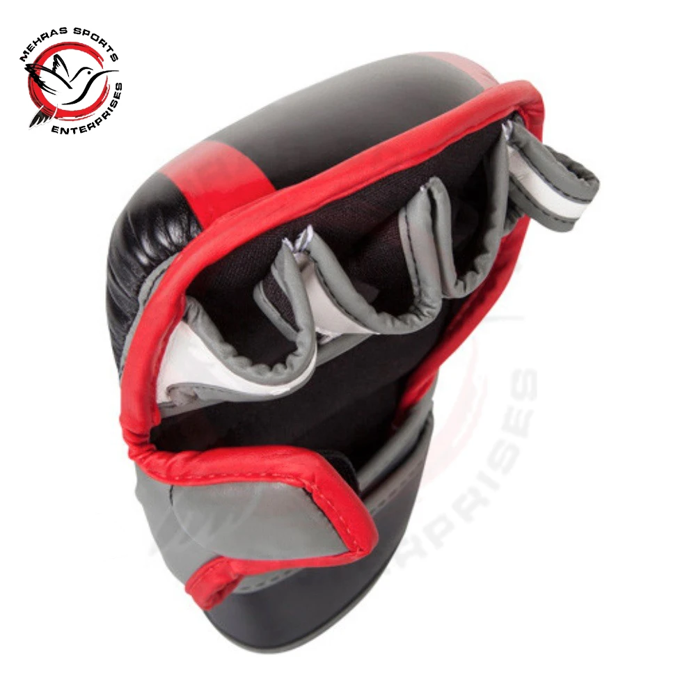 2022 Hand made Grappling Gloves Mma Gloves Factory Wholesale Fighter UFC Muay Thai Training MMA Sparring Gloves