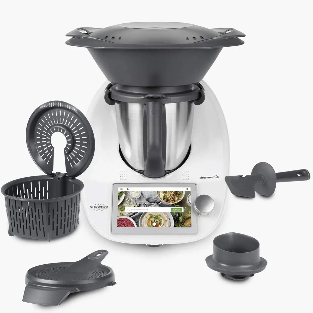 Совершенно новый оригинальный Vorwerk_Thermomixs TM6 в комплекте с кулинарной