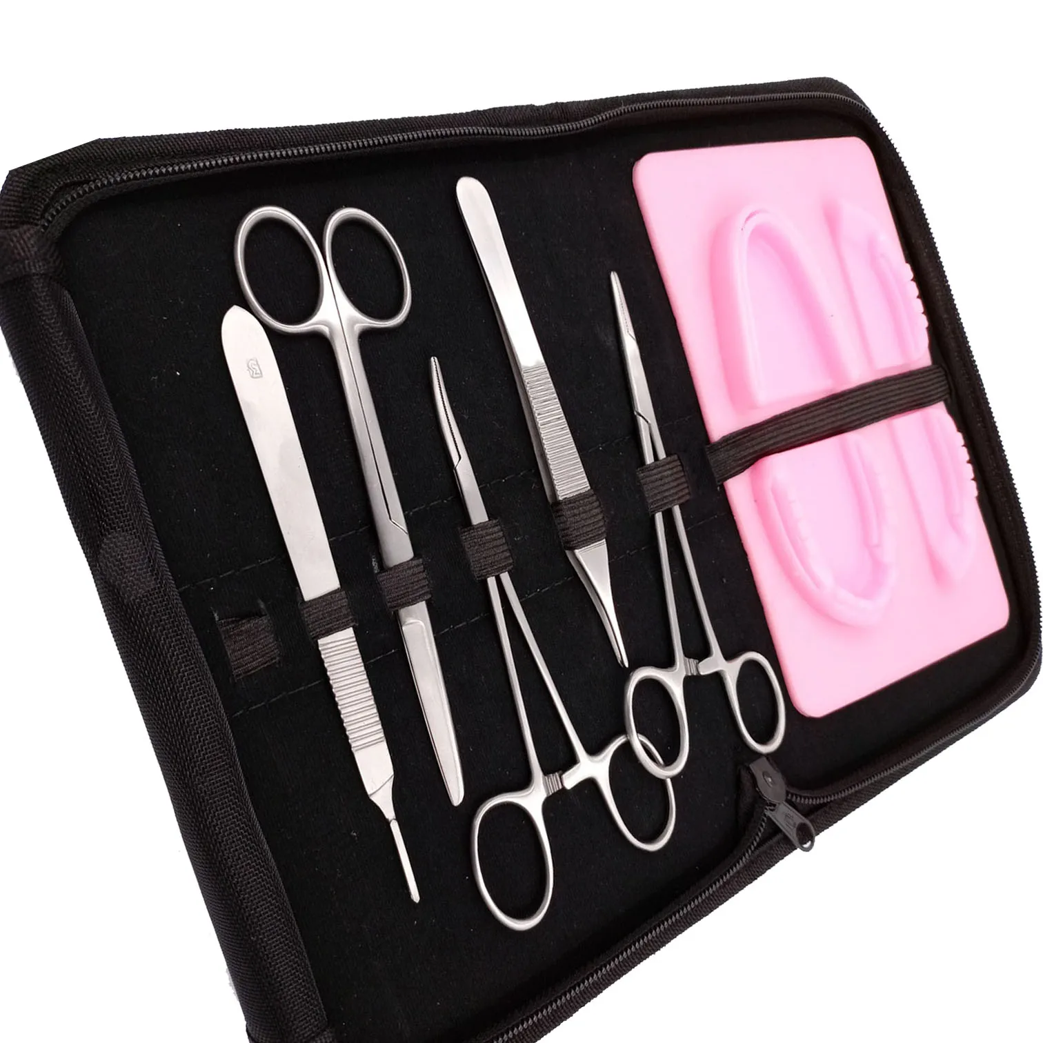 Medical Suture Kit Hot Sale Medical Students Kit With Soft Simulator Pad Model