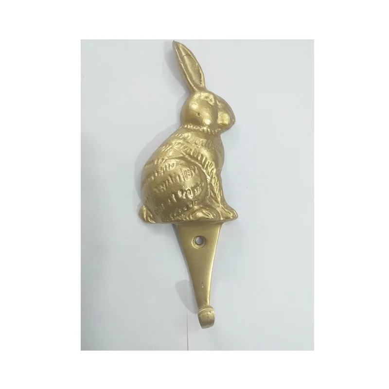 Classic Wall Hook elegant vintage clothe hanger customized logo Aluminium Cat Unique Wall Hook For Decoration clothe hanger