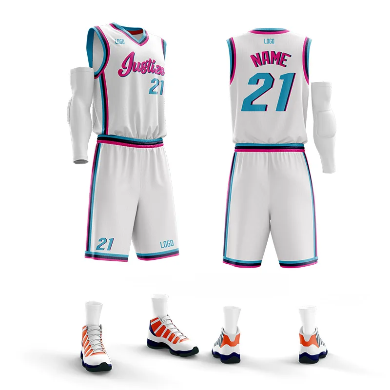 Custom Design Basketball Wear Sublimation Sportswear Basketball Jersey    basketball uniform 2021/22