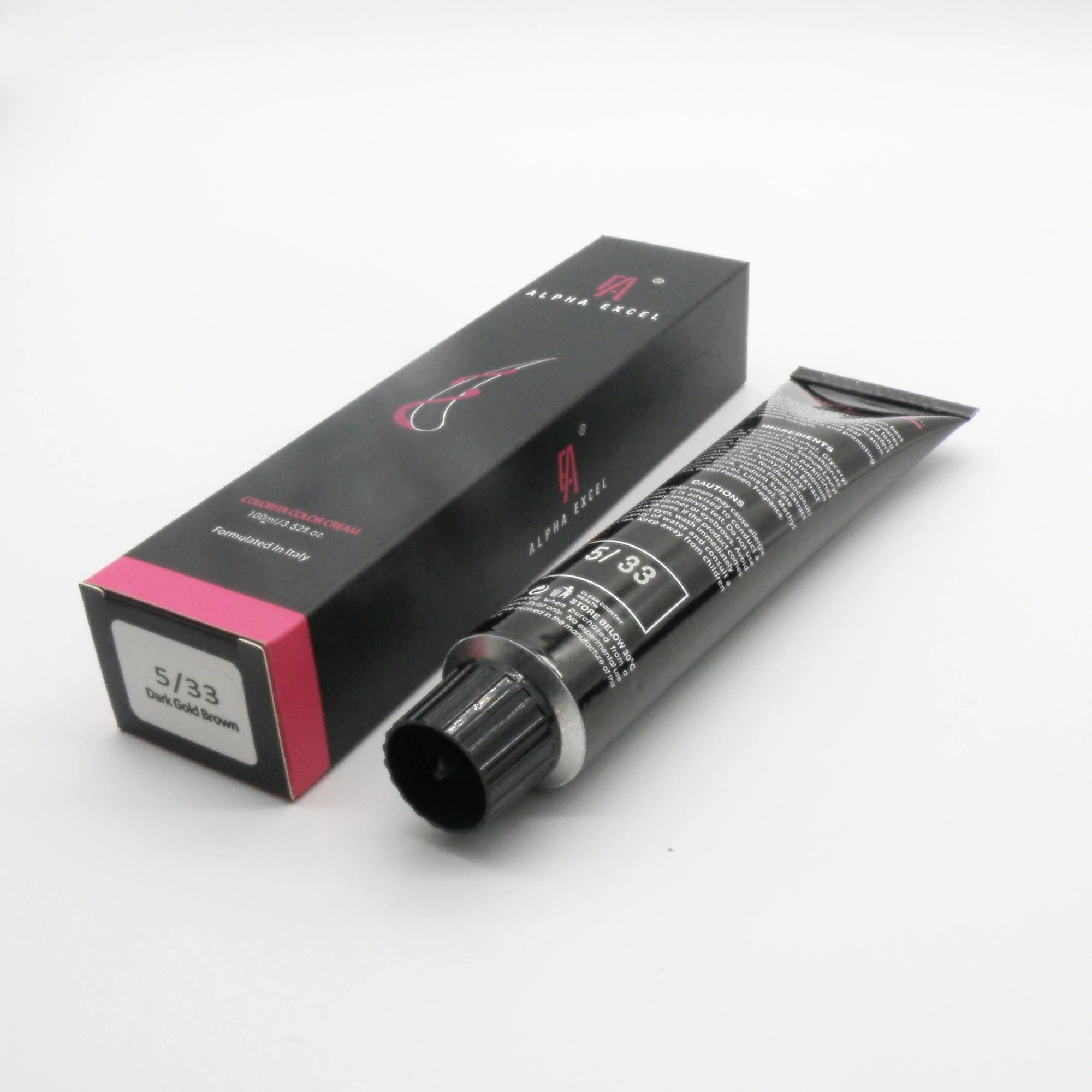  Профессиональная краска для волос крем темно-золотистый коричневый естественный цвет итальянская формула