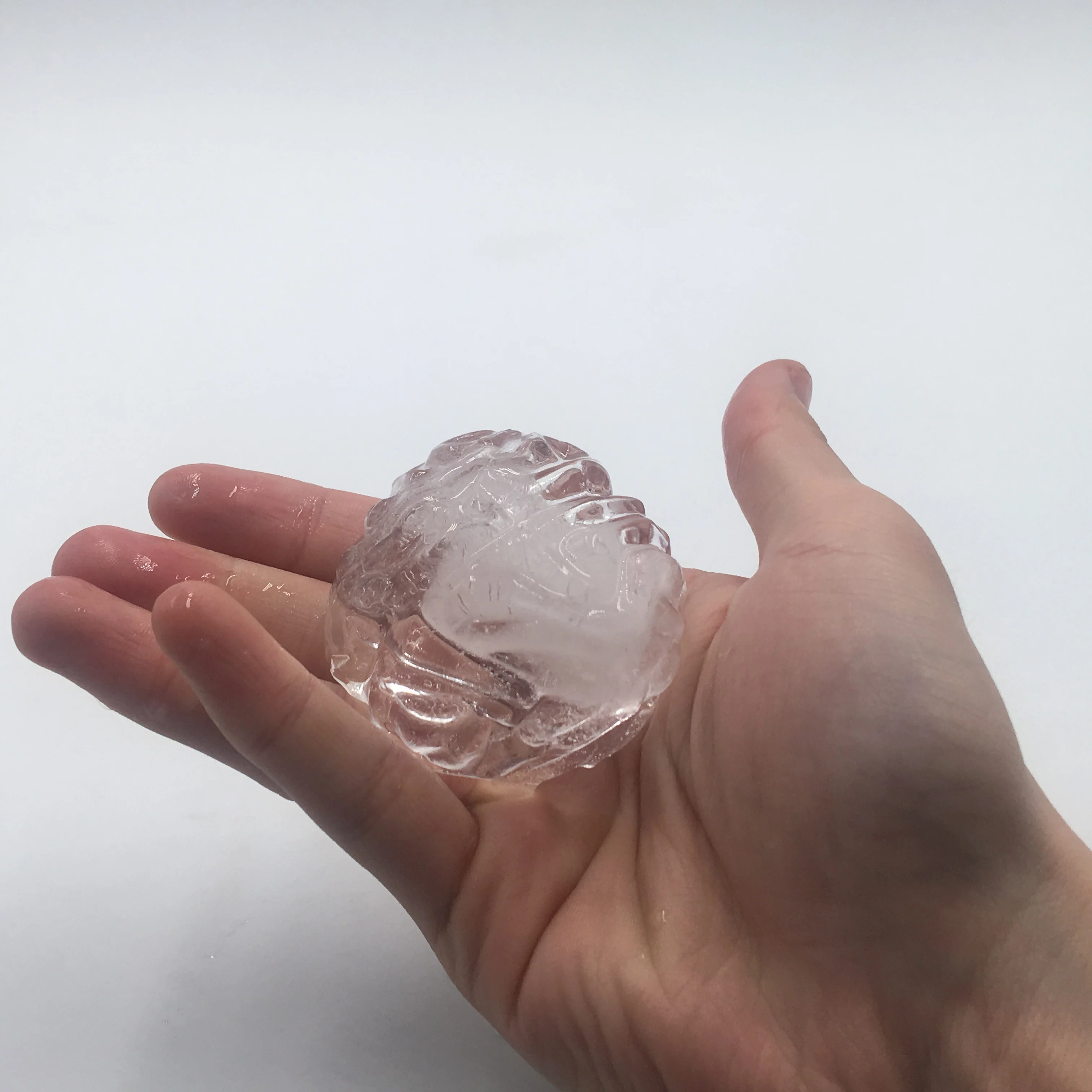 BI01 Silicone Brain Freeze Shaped Ice Cube Tray Adds Fun During Drinking Random Color Delivery Ice Cube Silicone Ice Cube Tray M