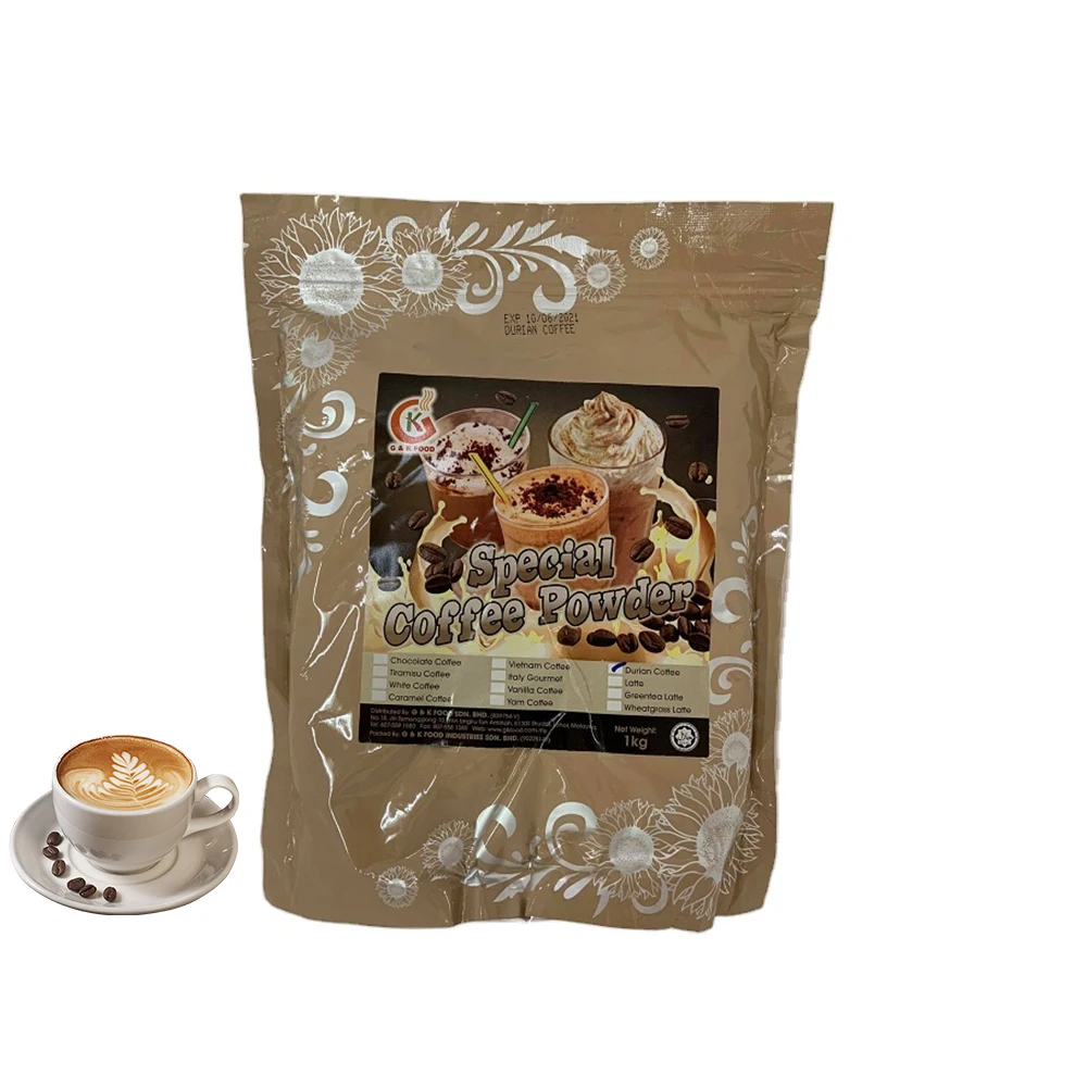 
Best Selling instant Coffee Powder Latte Food & Beverage 1kg for Taiwan milk tea 