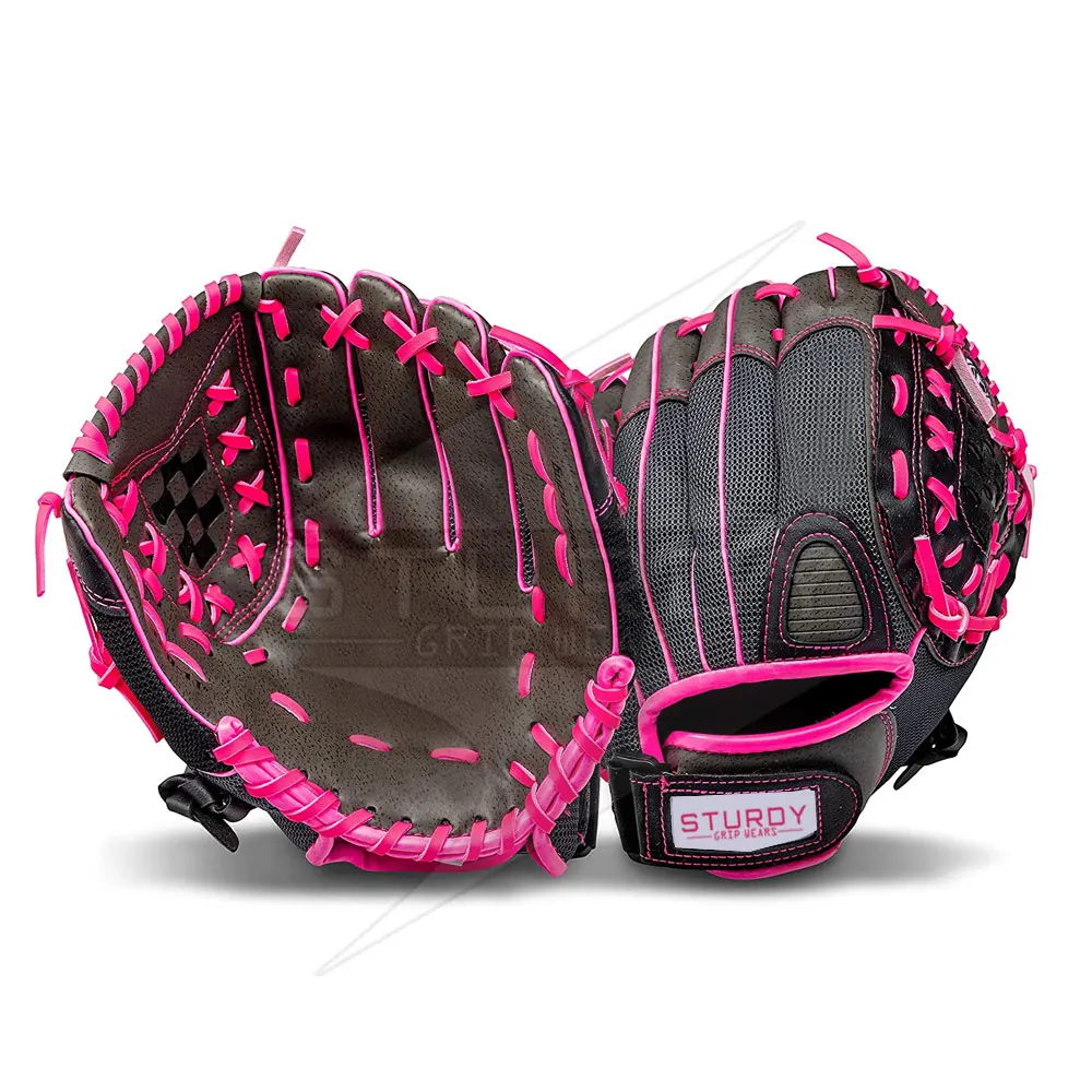 Фабричные OEM сверхпрочные бейсбольные перчатки синтетические для чистки софтбола бейсбола