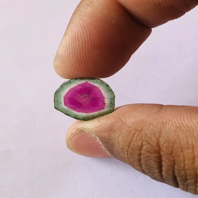 Watermelon Tourmaline Loose Gemstone