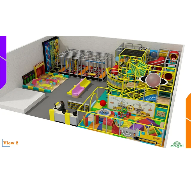 kids games indoor playground equipment American ninja warrior obstacle course