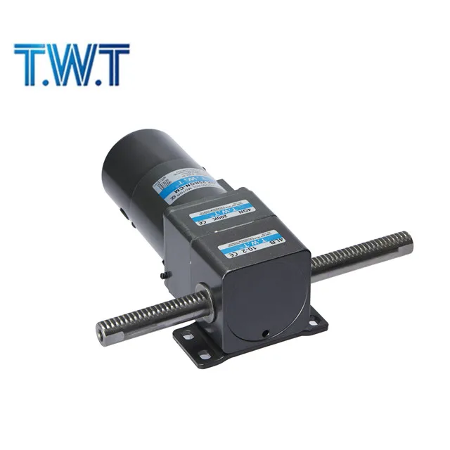 high torque low speed 12 kg.cm 180rpm 20 watt gear dc 12v geared  motor