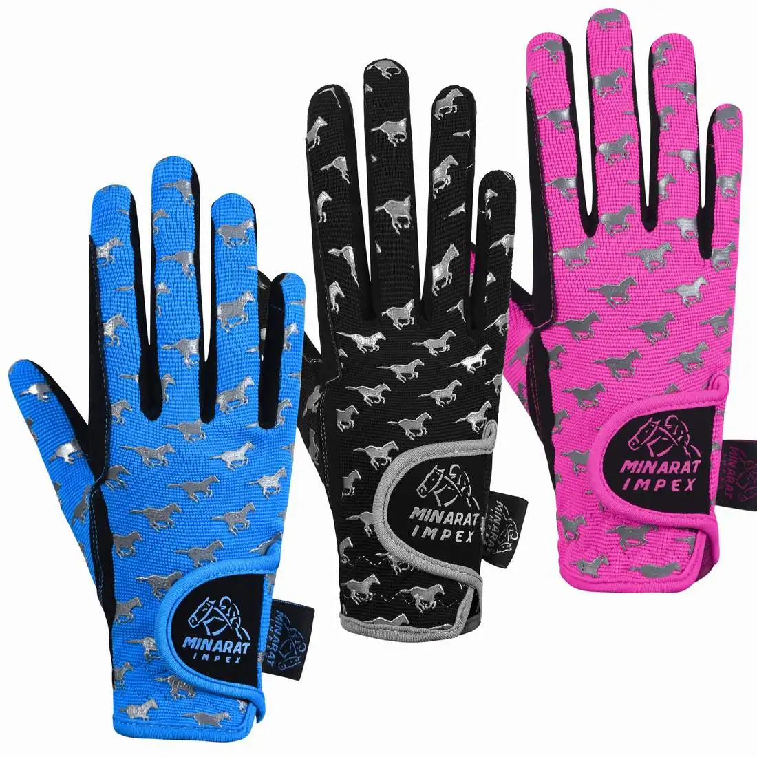 Kids Equestrian Horse Riding Gloves Kids Youth Children Horseback Gloves Can Also Be Used AS Gardening, Bike, Outdoor Playing