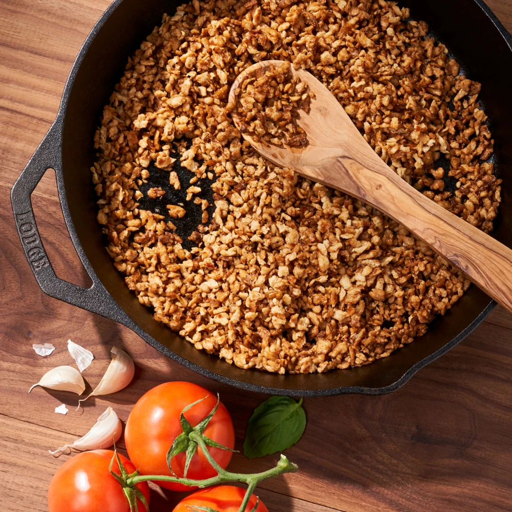 
Longeve Original Plant-based Protein Crumbles organic meatless healthy 