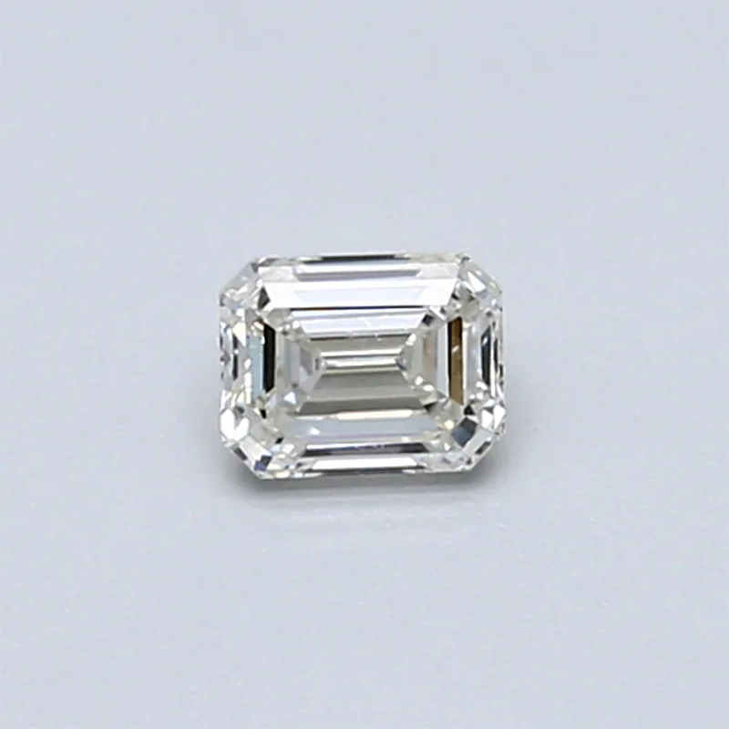 Size 4 x 6mm D Color White Emerald Cut Loose Lab Grown Diamond