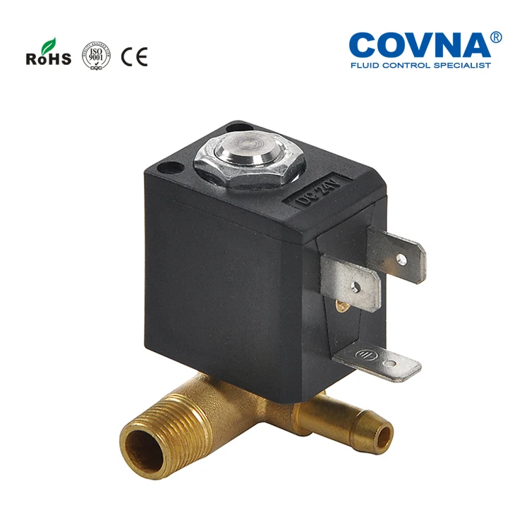 COVNA 1/8 inch 5523 Direct Acting 2/2 Way NC Electromagnetic Solenoid Valve for Coffee Machine