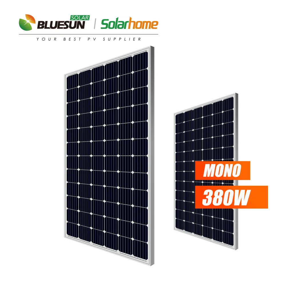 Bluesun Solar home Think Series Solar Module panel  350 360 370 watt 380w With Cheap Price solar panel system