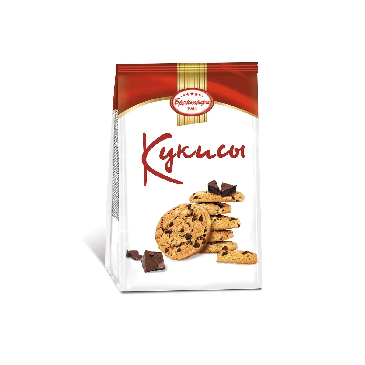 
Wholesale Biscuits Cookies 1/250 Classic Butter Cookies With Pieces Of Milk Chocolate 