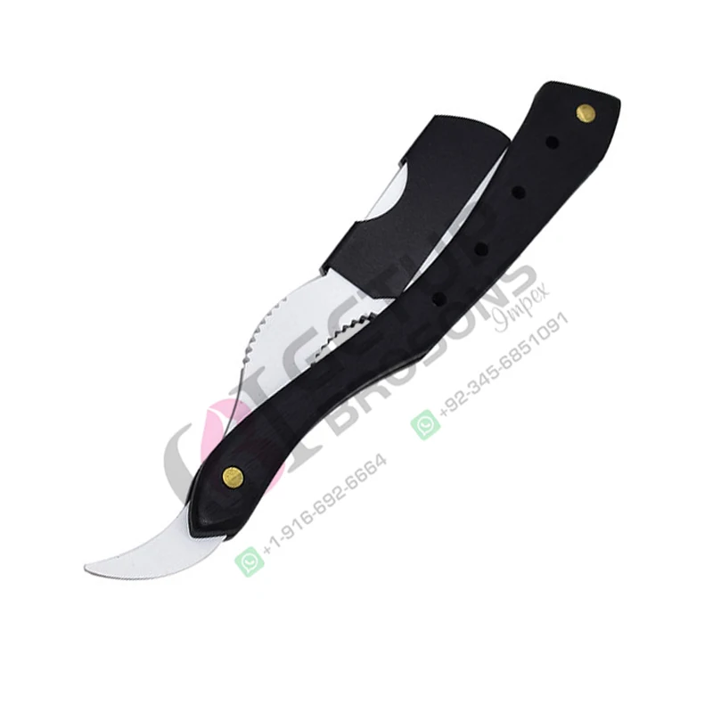 Top Quality Straight Razor Folding Barbershop Straight Blade Shaving Razor Double Edge Razor