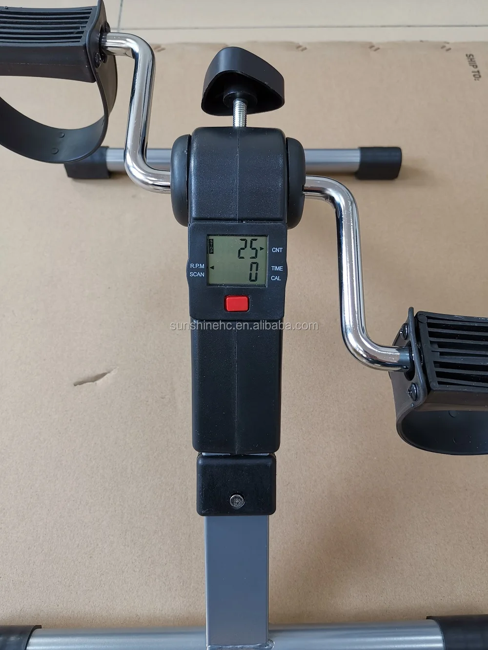 Daily Living Aid Foldable Mini Foot Pedal Exerciser Bike For Elderly DL104