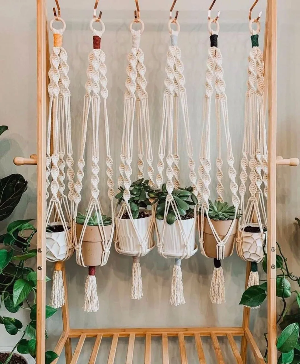 Handmade Macrame Wall Art Hanging Cute Macrame wall art for homestay flower homes wall art Made in Vietnam