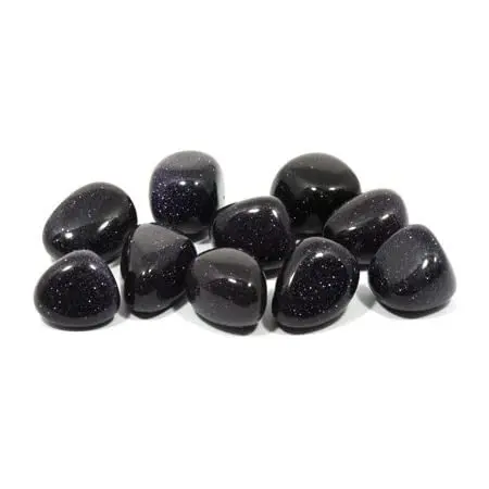 Премиум качество оптом синий золотой камень драгоценный гранулированный полированный ручной работы